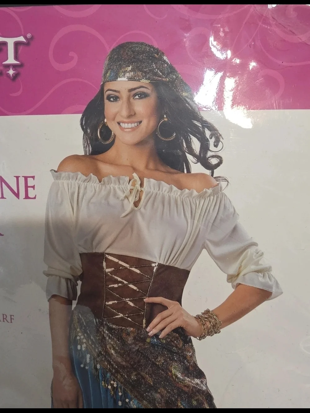 Spirit Fortune Teller Lage Adult Costume, NWT - Picture 3 of 6